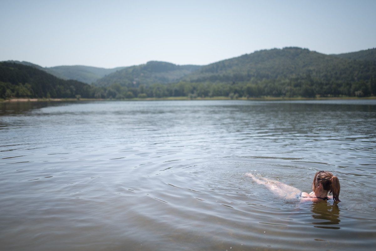 Bassin de Saint Ferréol : baignade et activités dans le Tarn